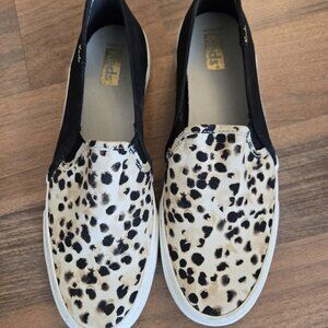 Leopard Ked Slip-ons